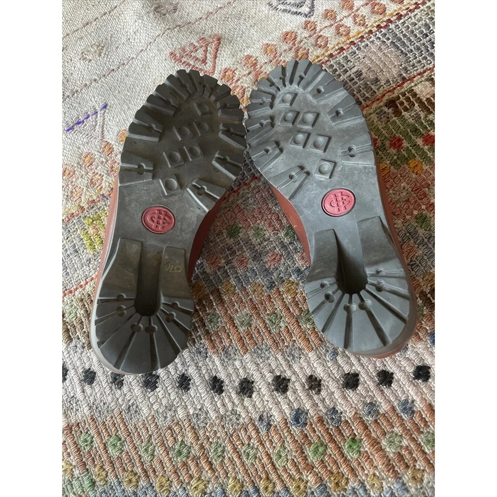 Cole Haan Shoes Women 6.5 Loafer Brown Leather Lug Sole Corporate Dress - Picture 5 of 8